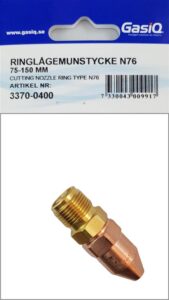 GASIQ Ringlågemunstycke N76 75-100mm