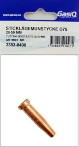 GASIQ Sticklågemunstycke D75 20-50mm