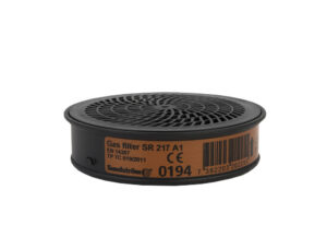 Sundström SR 217 A1 gasfilter för halv- och helmask.