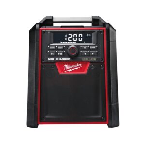 Milwaukee M18 arbetsradio med Laddare RC-0
