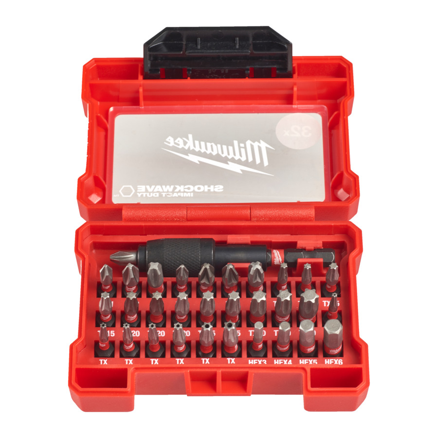Milwaukee SHOCKWAVE Impact Duty bit set 32 pc