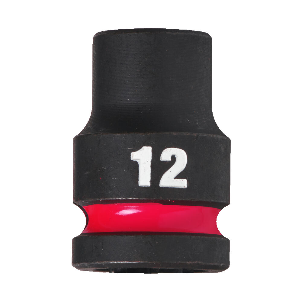 Milwaukee Krafthylsa 1/2" SHW STD Kort 12MM