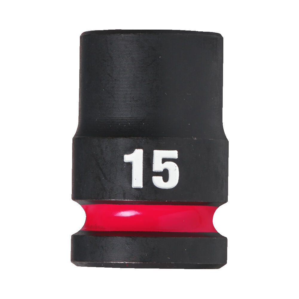 Milwaukee Krafthylsa 1/2" SHW STD Kort 15MM