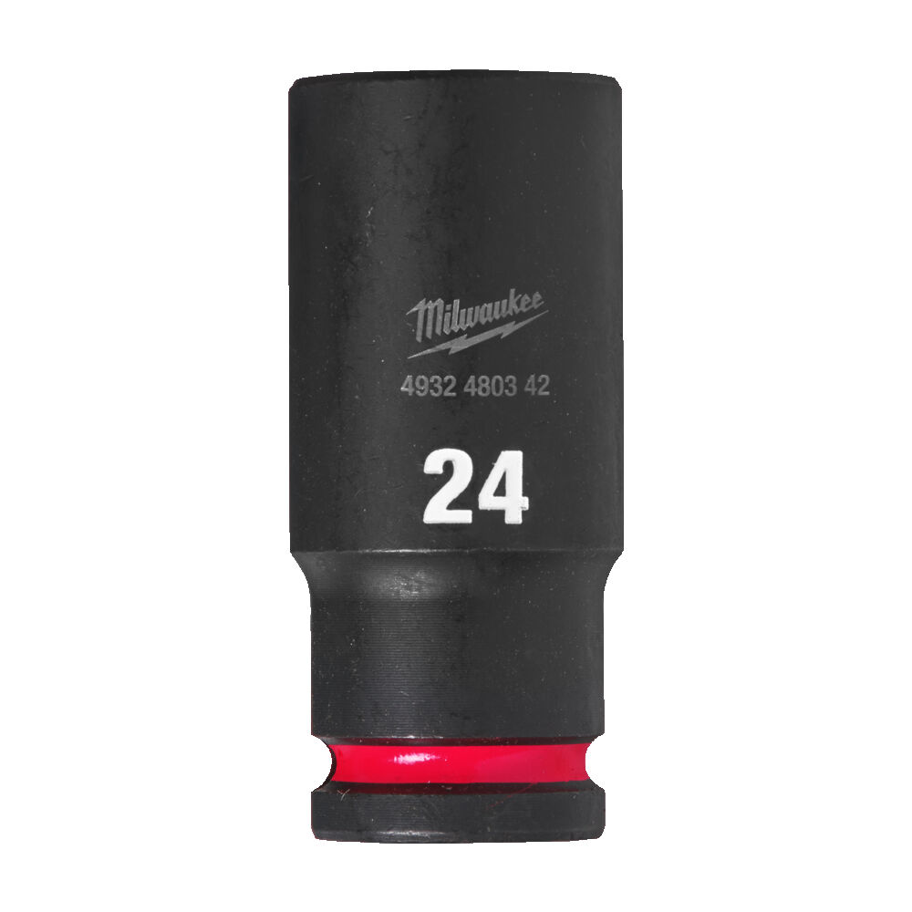 Milwaukee Krafthylsa 1/2" SHW STD Lång 24MM