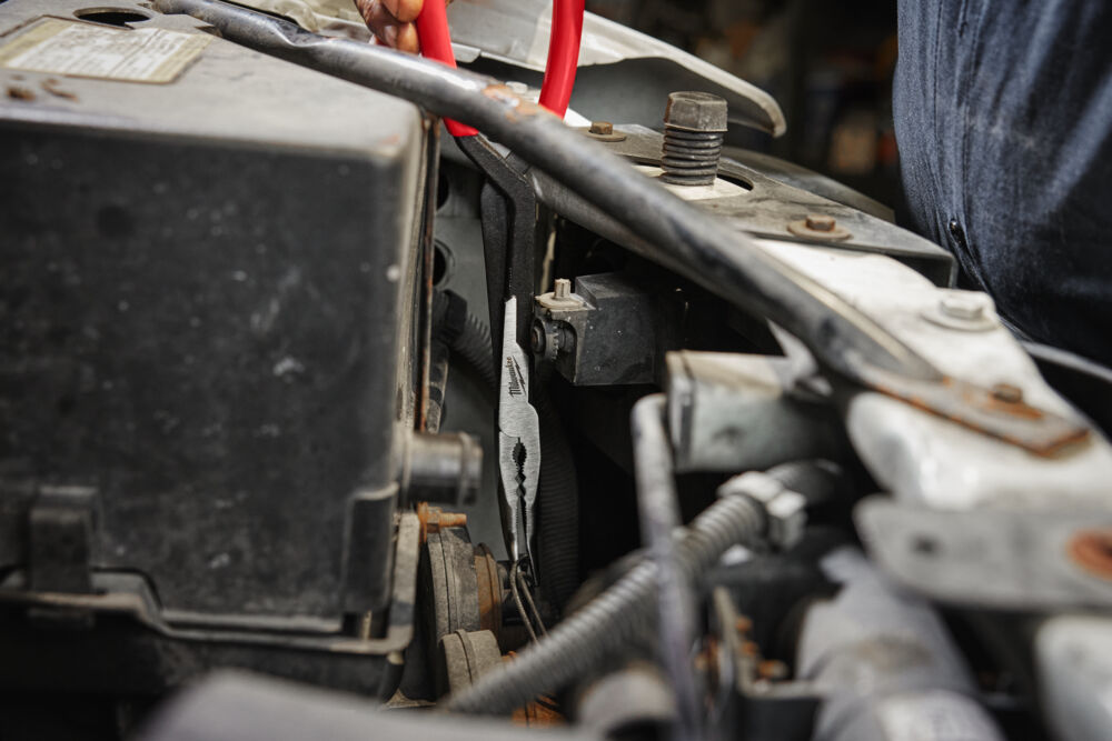 Milwaukee Lång Spetstång Böjd 45°