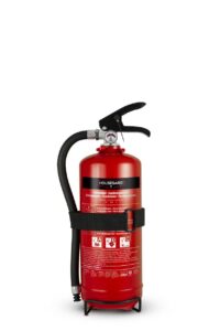 Housegard 2 kg pulversläckare, röd, PE2HR-A