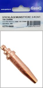 GASIQ 3-kontätande Sticklågemunstycke S80 Ac 100-200mm