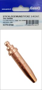 GASIQ 3-kontätande Sticklågemunstycke S80 Ac 200-300mm