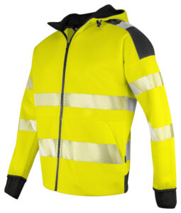Outlet Varsel Hoodie hel zip 6110  klass 3/2 Projob