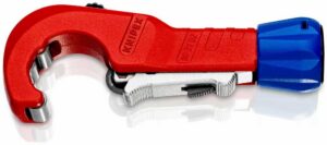 KNIPEX TubiX röravskärare 90 31 02 BK med QuickLock för koppar, mässing och rostfria stålrör.