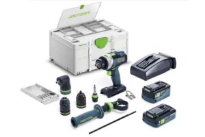 Festool Skruvdragare QUADRIVE TPC 18/4 5,0/4,0 I-Set/XL