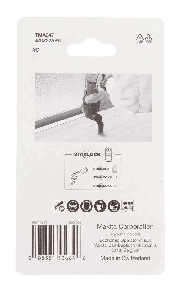 MAKITA Multiblad STARLOCK BiM 32 mm B-64814-5