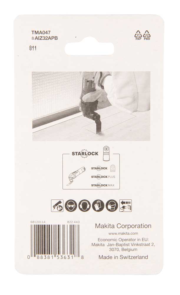 MAKITA Multiblad STARLOCK BiM 32 mm B-64814-5