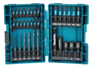 Makita Bitssats Torx/PH/PZ, 33 delar B-66896