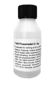 Terosystem Flussmedel F 600 tenn mjuklod 0,1 kg