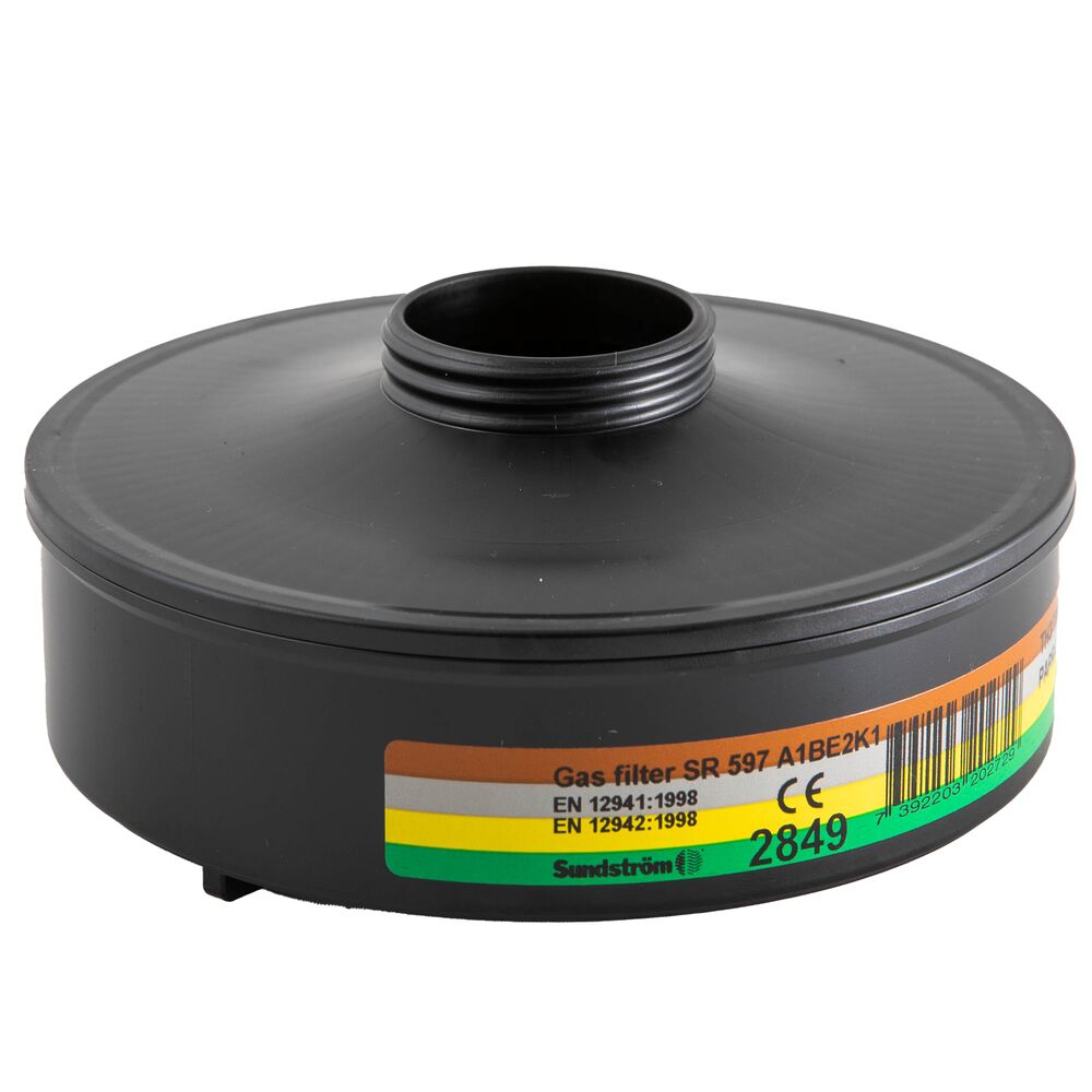 Sundström SR 597 A1BE2K1 gasfilter för SR 500 och SR 500 EX..