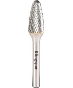 Klingspor Hårdmetallfil 100F Cut 6 Kägelform radie 6,3x12,7x3mm
