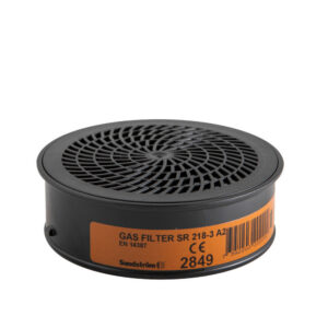 Sundström SR 218 A2 gasfilter för organiska gaser och lösningsmedel.