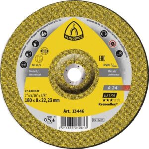 Klingspor Navrondell A24EX Extra Försänkt Nav 230x6x22,23mm