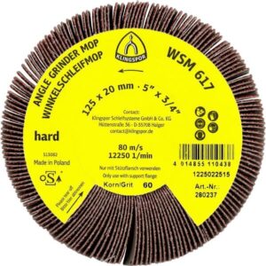 Klingspor Lamellsliphjul WSM 617 K60 20x125mm