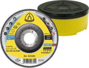Klingspor Kapskiva A980TZ Special Försänkt Nav 125x0,8x22,23mm