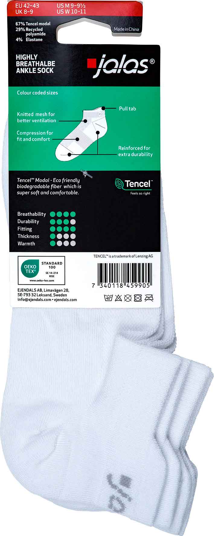 Ankelstrumpa JALAS 8216B