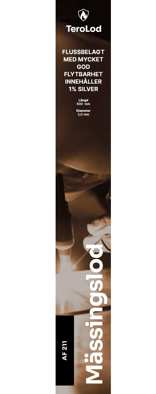 Terolod Mässingslod AF 211 - 2,0 mm SB-pack