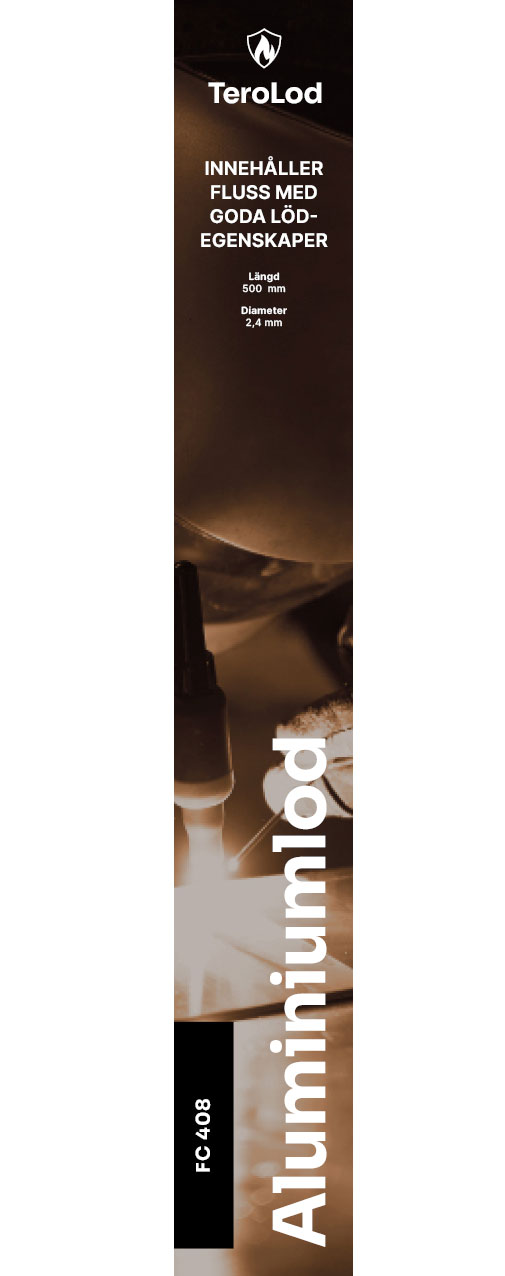 Terolod Aluminiumlod FC 408 - 2,4 mm SB-pack