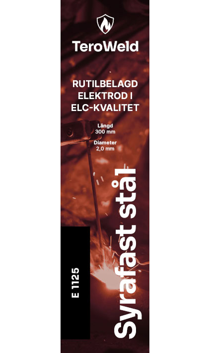 Teroweld rutil belagd elektrod E 1125 2,0 mm SB-Pack