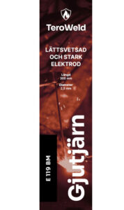 Teroweld elektrod E 119BM 2,5 mm SB-Pack