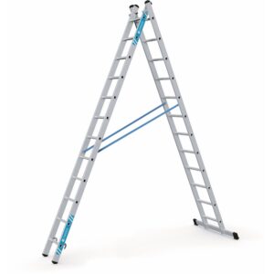 Trapp- & utskjutsstege Kombi 2 x 12 steg.