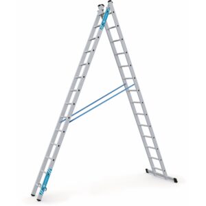 Trapp- & utskjutsstege Kombi 2 x 14 steg.