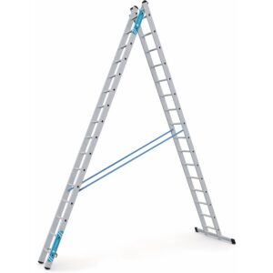 Trapp- & utskjutsstege Kombi 2 x 16 steg.