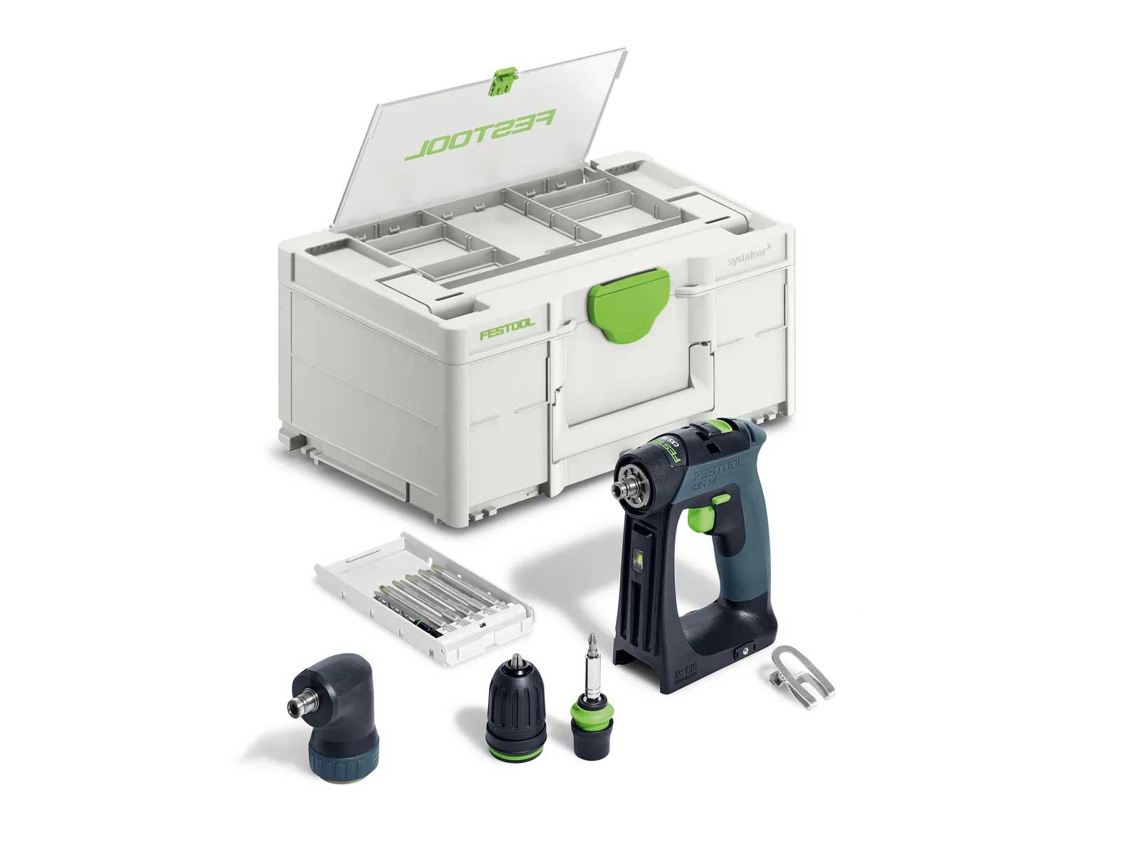 Festool CXS 18-Basic Set – 18 V kompakt skruvdragare