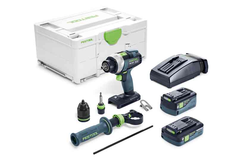Festool Skruvdragare QUADRIVE TDC 18/4 5,2/4,0 I-Plus