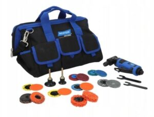 Minivinkelslip professionellt set NORTON + SPEEDLOK-skivor