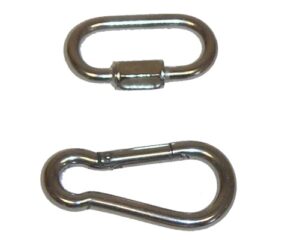 Teddington Snabblänk rostfri ø 4 mm