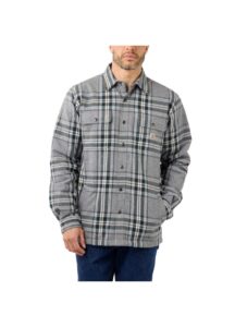 Carhartt flanellskjorta med sherpafoder