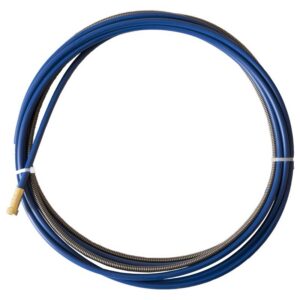 Migatronic Trådledare stål ø4,8 4,4m 0,8-1,0mm blå.