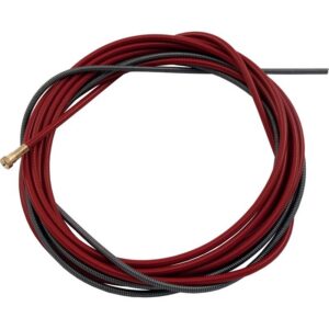 Migatronic Trådledare stål ø4,9 5,4m 1,2-1,6mm röd.