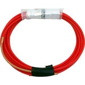 Migatronic Trådledare plast brons ø4 4,4m 1,2-1,6mm röd.