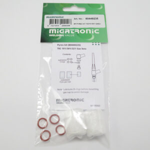 Migatronic Pyrex kit till gaslins TIG 101/301/321.