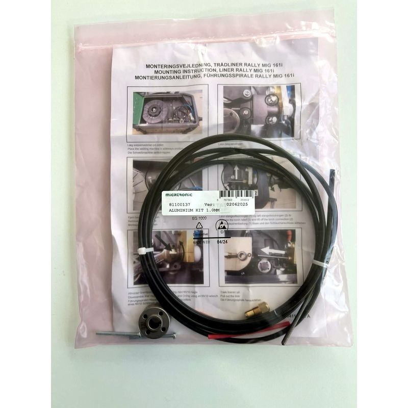 Migatronic Aluminium Kit 1,0 mm för RallyMIG 161i.