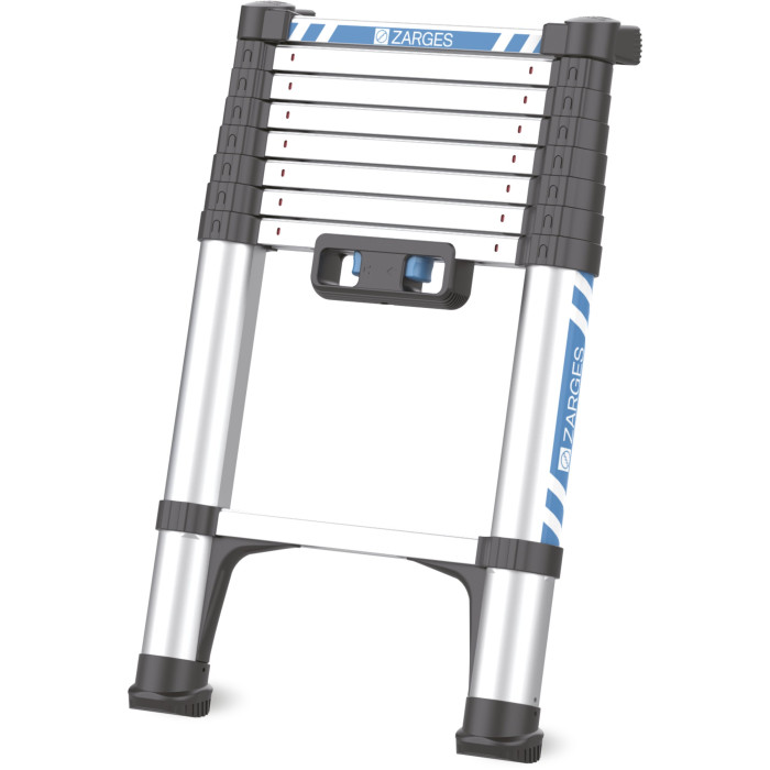 Teleskopstege 2,66 m. Nedsänkt.