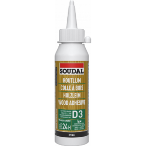 SOUDAL Trälim D3 Vit 250g