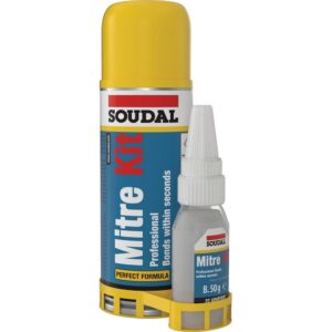 SOUDAL Mitre Lim- & Aktivator Kit 50g & 200ml.