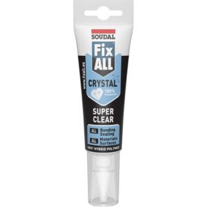 Soudal Fix ALL Crystal Tub 290 ml – Transparent Konstruktionslim.