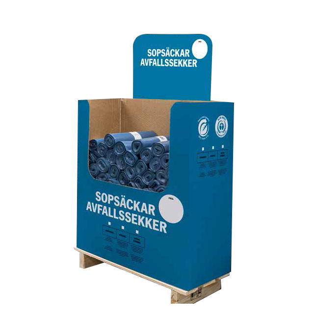 Sopsäck Extra Stark 125L Blå - Bild 2