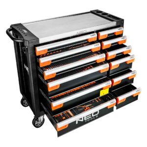 NEO Tools verktygsvagn 84-225-6 med 359 verktyg.