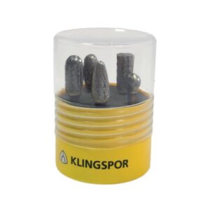 Klingspor Hårdmetallfilsats 5st 6x6mm.